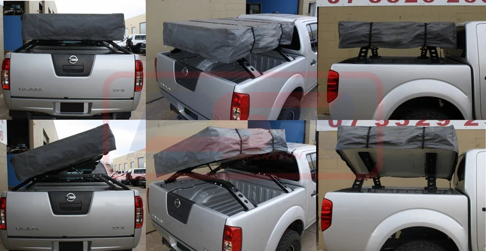 Nissan D22 (1997-2015) PSR Tilt Up Baja Style Roof Top Tent Mount - Image 5