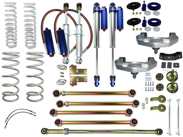 Nissan Navara (12/2020-current) Superior Engineering Superior Remote Reservoir 2.0 3 Inch (75mm) Lift Kit Suitable For Nissan Navara NP300 2021 on (Kit) - SUP-RR-NAVNP300213-XXX