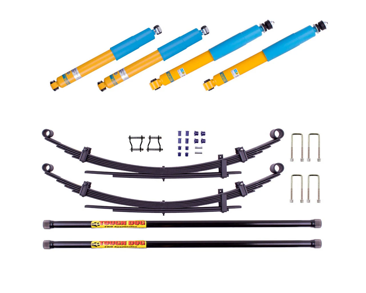 Nissan Navara (1986-1997) D21 50mm suspension lift kit - Bilstein B6