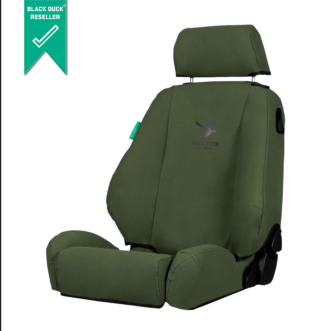 Nissan Navara (2003-2014) D22 STR Dual Cab Black Duck® SeatCovers - NN222STR+ NN324 - Image 16