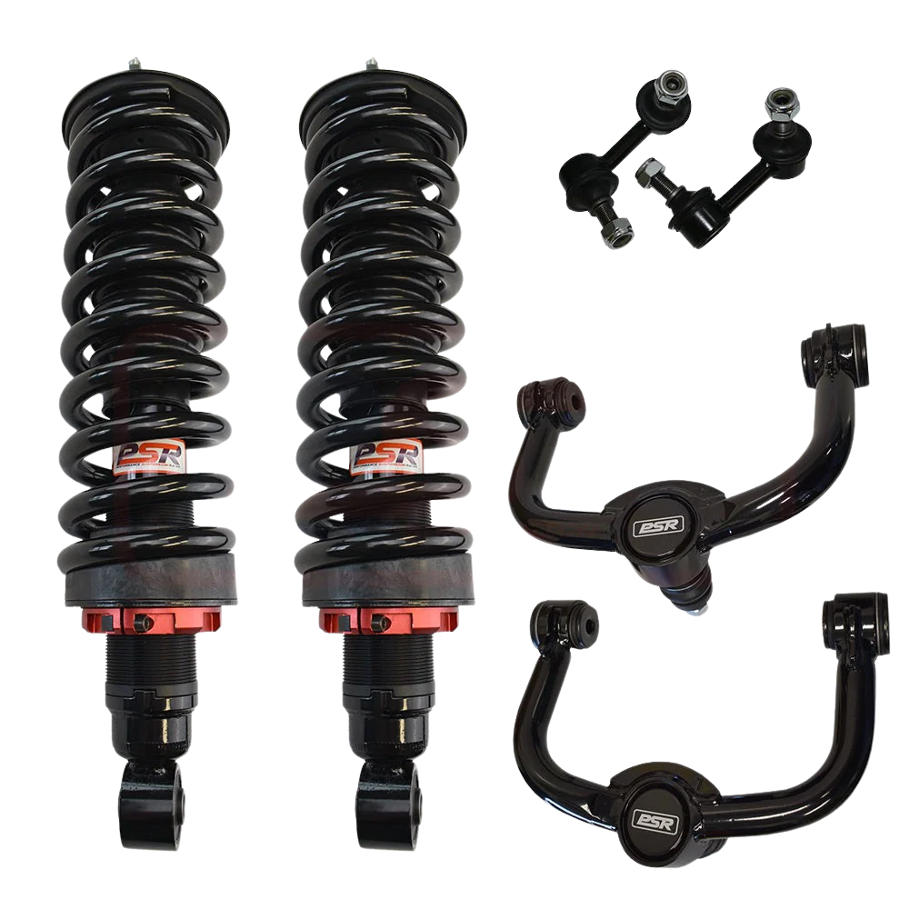 Nissan Navara (2005-2015) D40 PSR TTG 3" Front Lift kit Adjustable Struts (Assembled Pair)