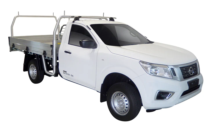 Nissan Navara (2015-2021) NP300 (D23) Single Cab 2 Door Ute Oct 2015 - Feb 2021 (Naked Roof) Aero ThruBar Yakima Roof Rack