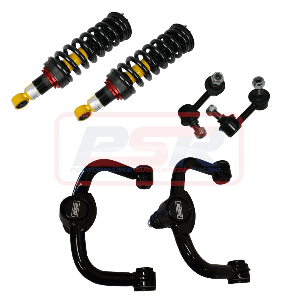 Nissan Navara (2015-2022) Np300 PSR Bilstein suspension front lift kit 3" Lift Front Adjustable Struts (Assembled Pair) - Image 2