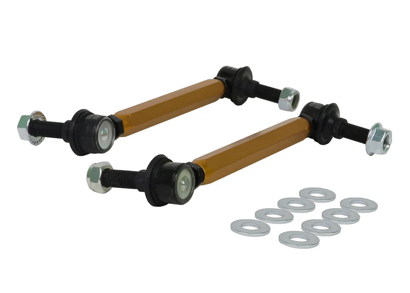 Nissan Navara (2020-On) D23 NP300 Coil Rear 11/2020-On Whiteline Whiteline Front Adjustable Sway Bar Link Kit