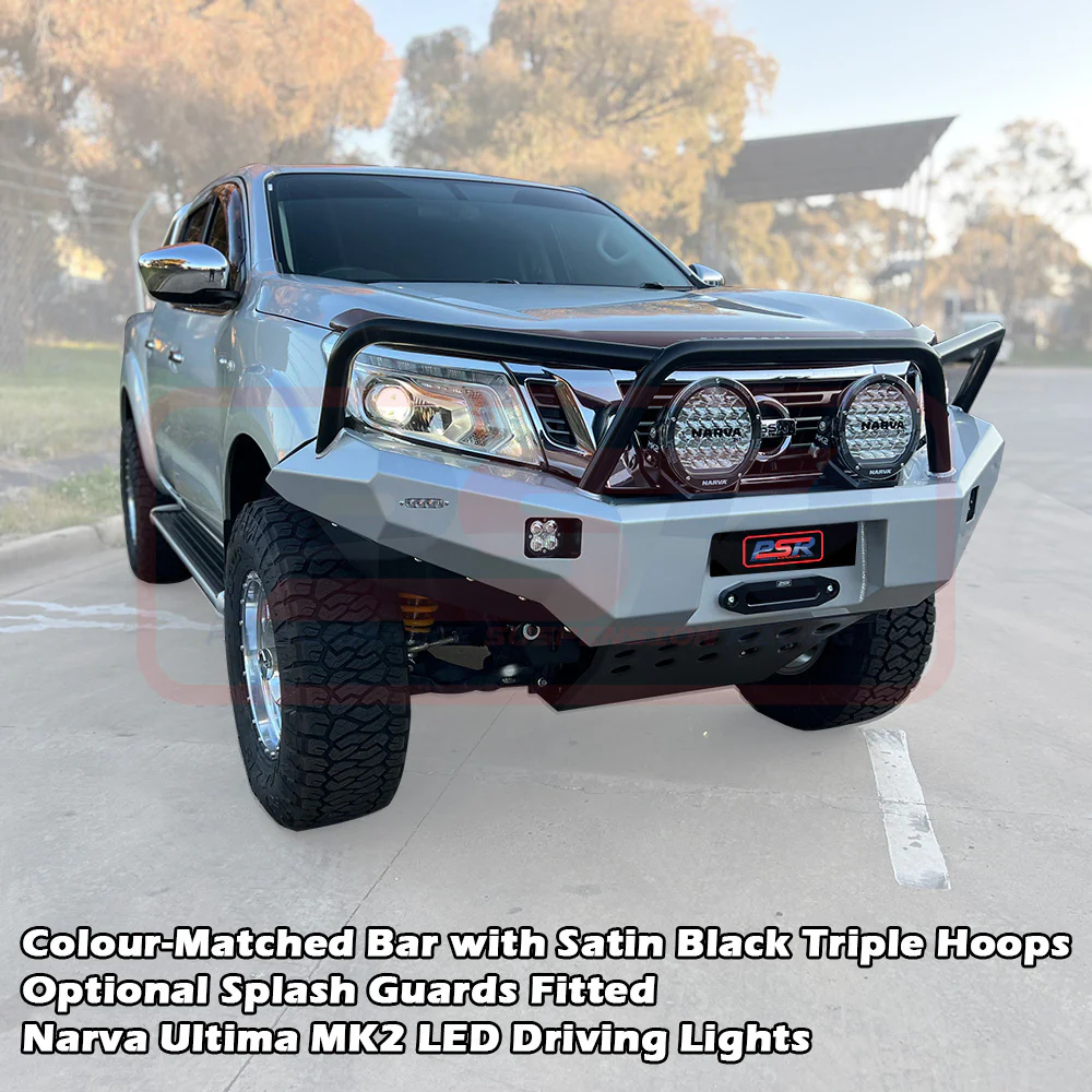 Nissan NAVARA (2015-On) NP300 Ambush Triple Hoop Bullbar
