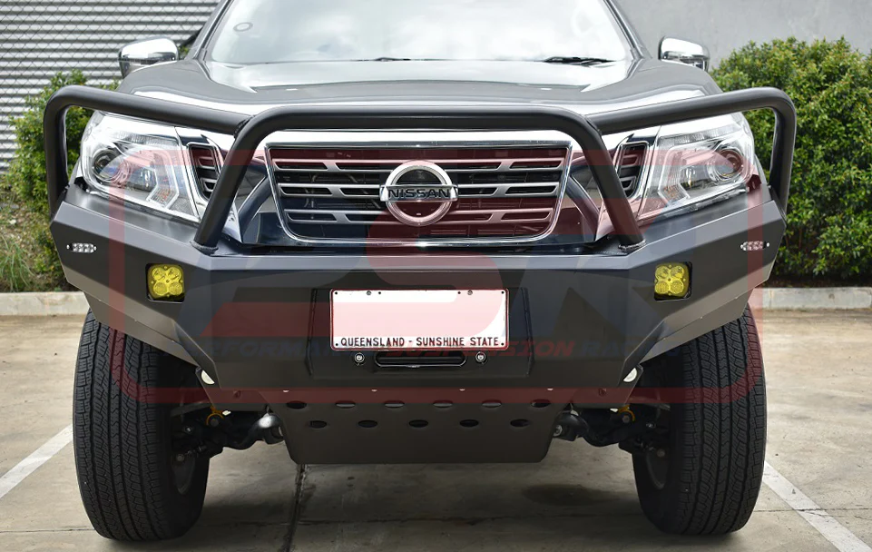 Nissan NAVARA (2015-On) NP300 Ambush Triple Hoop Bullbar - Image 2