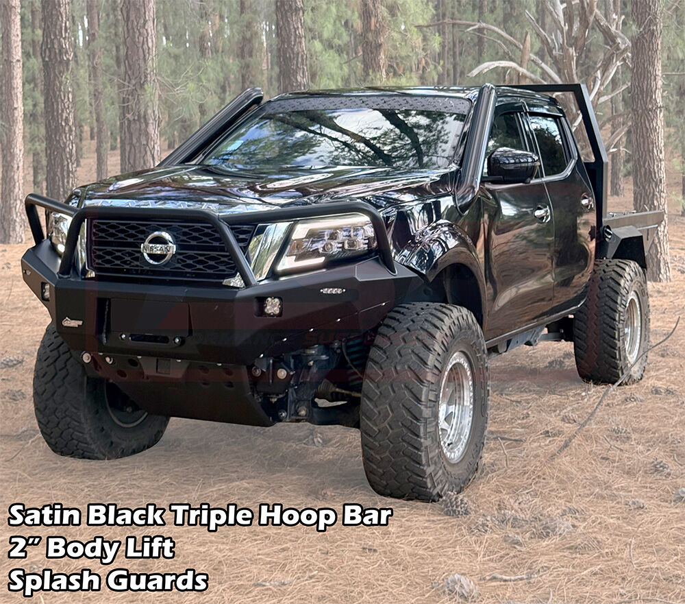 Nissan NAVARA NP300 (2015-On) SERIES 5 FACELIFT Ambush Triple Hoop Bullbar