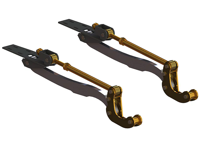 Nissan Patrol (12/1997-04/1999)  Wagon Diesel 4.2ltr TD 98-99 Superior Engineering Superior Hybrid 5 Link Suitable For Nissan Patrol GQ/GU (Pair) - WSFL-A-PTR10-KIT-C