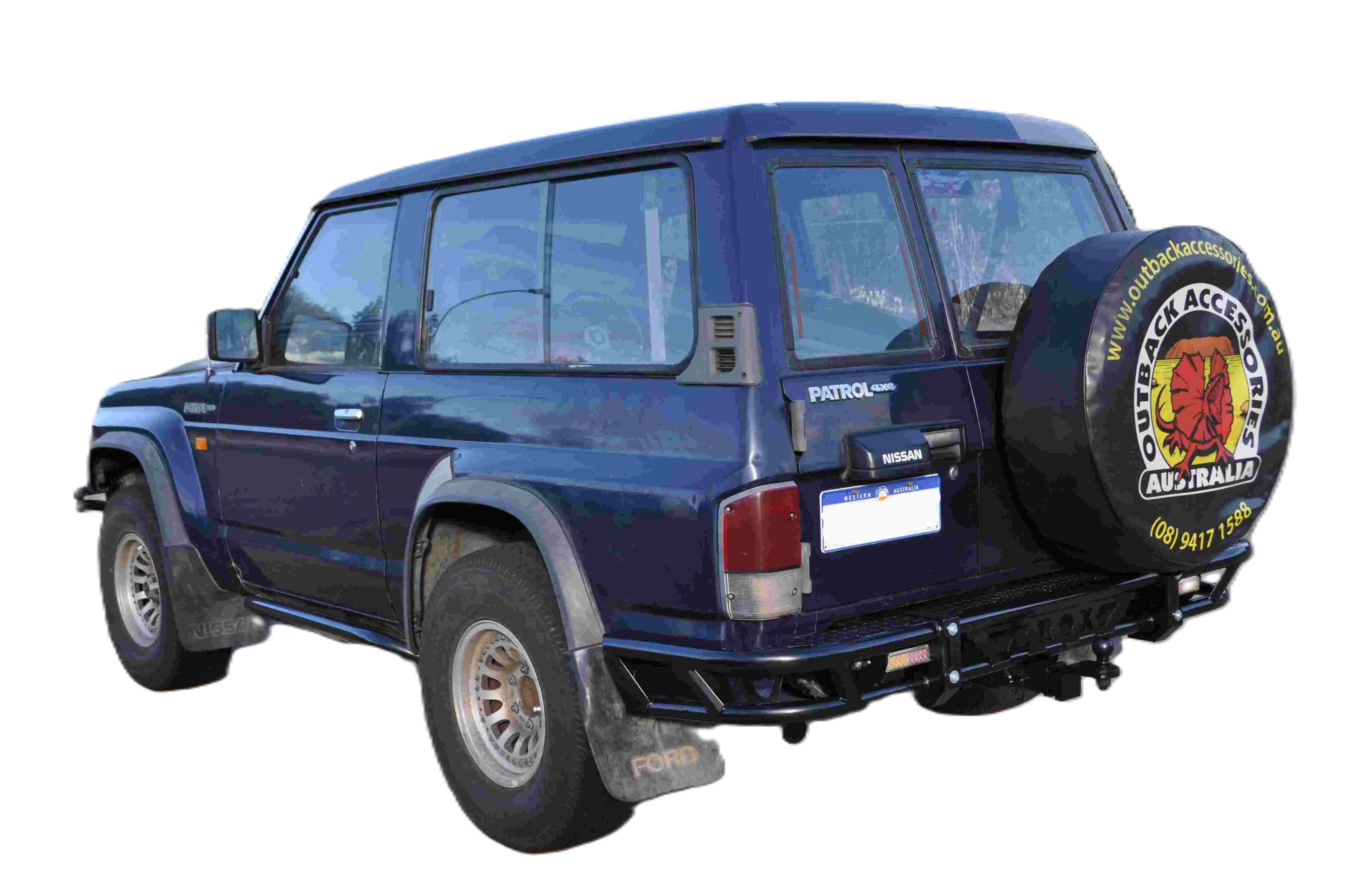Nissan Patrol (1989-1996) GQ Xrox® Rear Step Tube Bar - Image 2