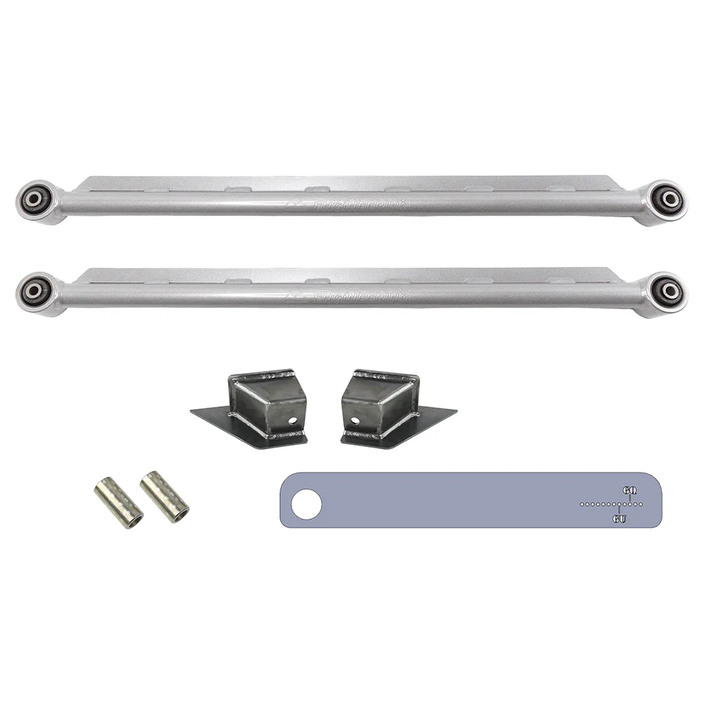 Nissan Patrol (1990-12/1997) Superior Engineering Superior Rear Long Arm Kit Suitable For Nissan Patrol GQ/GU Silver - GQGULONGARM2S