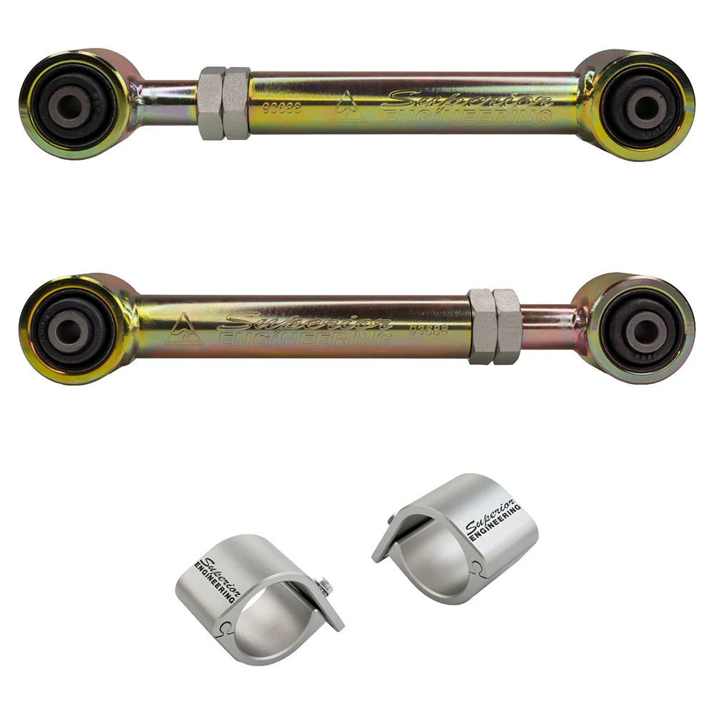 Nissan Patrol (1990-12/1997) Wagon LWB Petrol 3.0 & 4.2ltr Superior Engineering Superior Rear Upper Control Arms Upper Suitable For Nissan Patrol GQ/GU Adjustable - CARU-A-PTR14-XXX