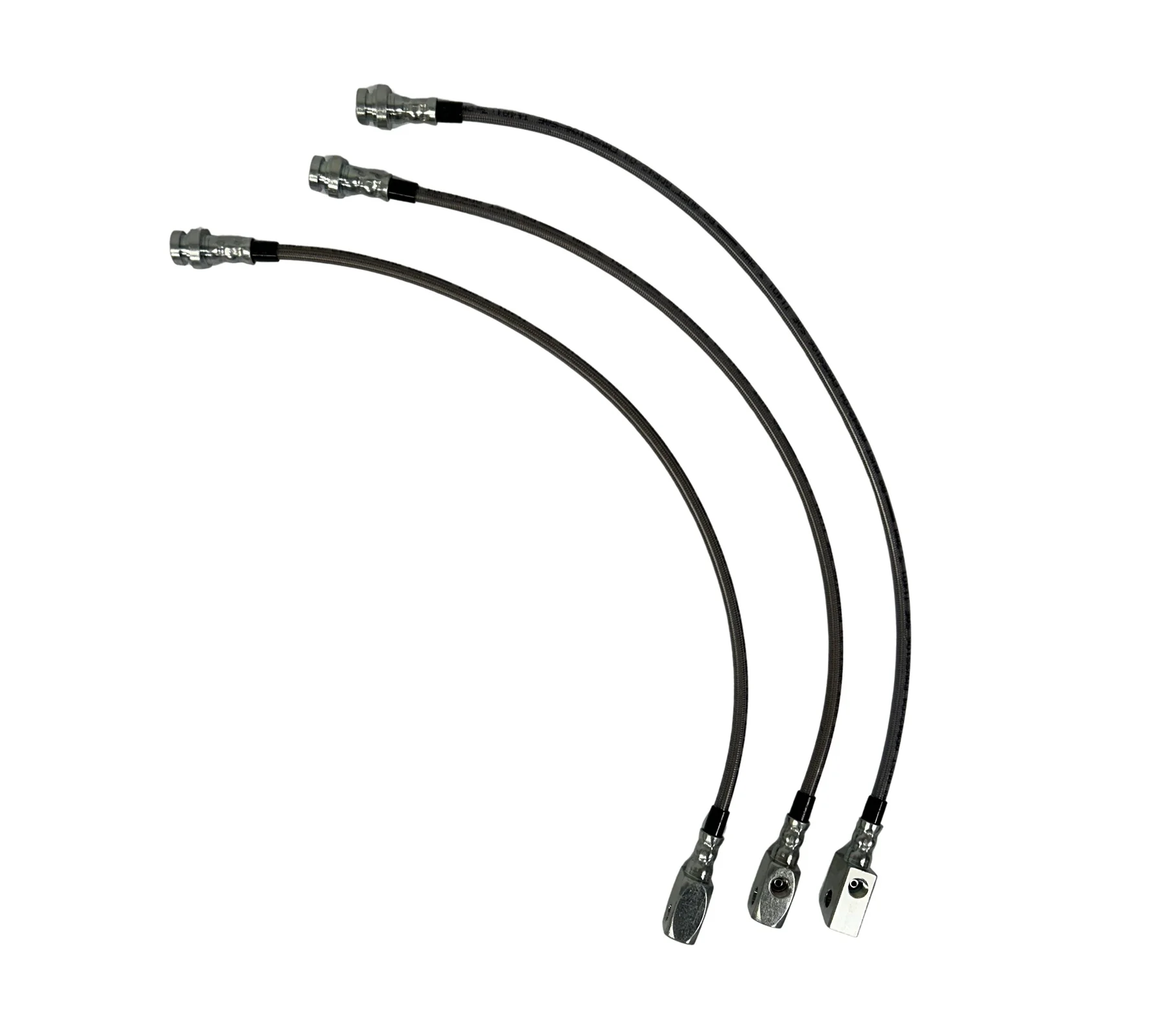 Nissan Patrol (1997-2015) GU Cab Chassis Coil/Coil 12/1997-2015 Tough Dog Extended Brake Hose Kit Braided - GU Patrol 1998-On with ABS