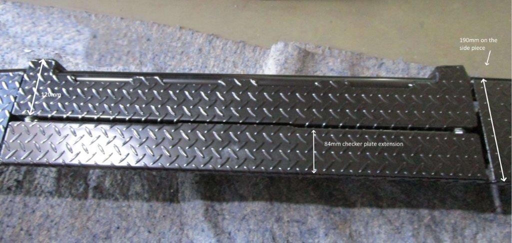 Nissan Patrol (1997-2016) GU Xrox® Rear Step Tube Bar - Image 2