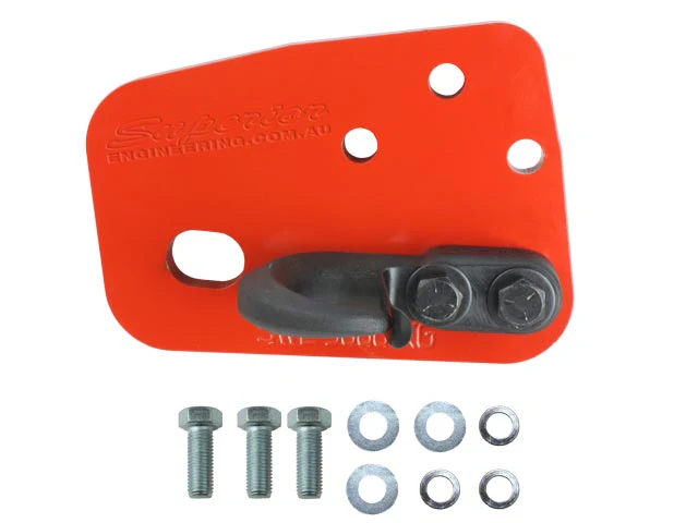 Nissan Patrol (2000-2010) Superior Engineering Superior Heavy Duty Rated Towing Point Suitable For Nissan Patrol GQ/GU (With Hook) (Each) - GQGURPLH