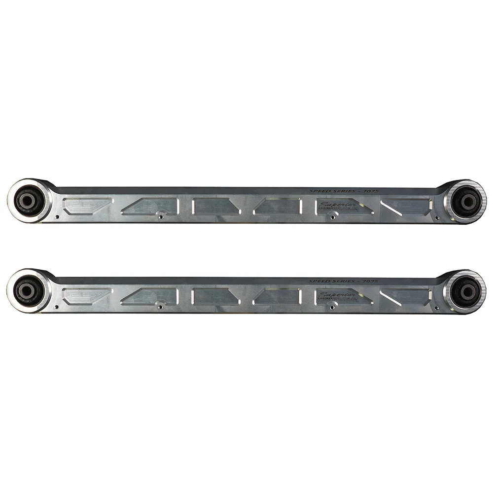 Nissan Patrol (2000-2016) Wagon Diesel 3ltr TD Superior Engineering Superior Billet Series 7075 - T6 Alloy Rear Lower Control Arms Suitable For Nissan Patrol GU Fixed Standard and GQ +10mm Length - SUP-NPGULCA-XXX