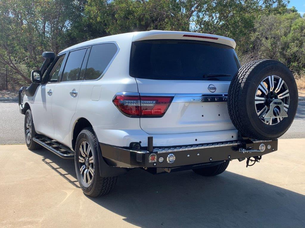Nissan Patrol (2019-2026) 08/19+ Series 5 onwards Y62 Outback Accessories Rear Bar (SKU: TWCNY62B) - Image 2
