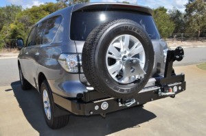 Nissan Patrol (2019-2026) 08/19+ Series 5 onwards Y62 Outback Accessories Rear Bar (SKU: TWCNY62B) - Image 3
