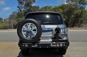 Nissan Patrol (2019-2026) 08/19+ Series 5 onwards Y62 Outback Accessories Rear Bar (SKU: TWCNY62B) - Image 4
