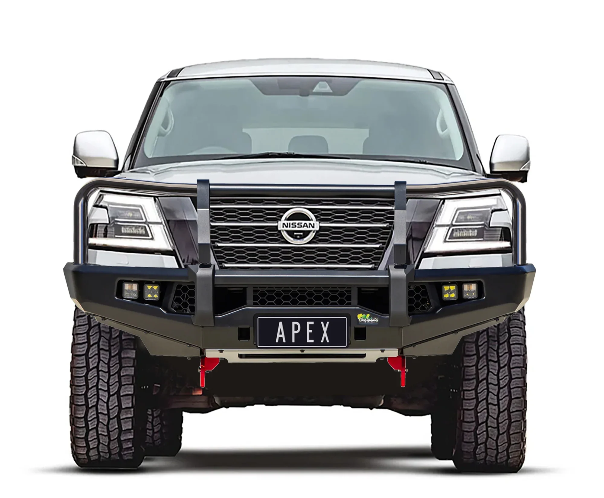 Nissan Patrol (2020-2025) Y62 Ironman APEX Bull Bar & Lights Kit