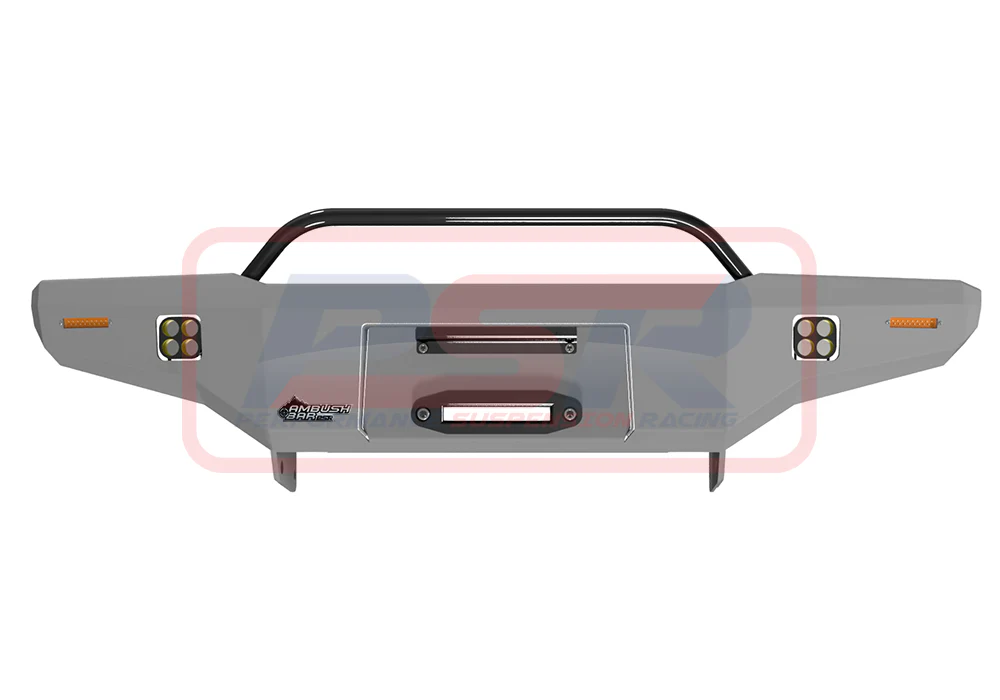 Nissan PATROL (1989-2016) GQ - GU GU Series 1-2-3 Ambush Low Single Hoop Bullbar - Image 2