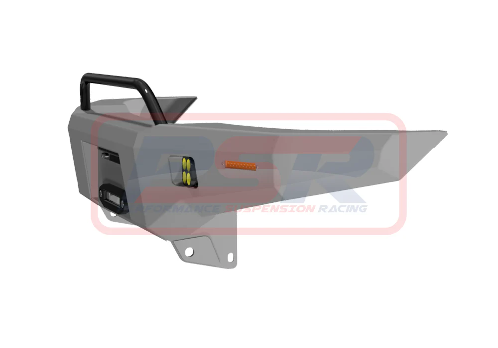 Nissan PATROL (1989-2016) GQ - GU GU Series 1-2-3 Ambush Low Single Hoop Bullbar - Image 4