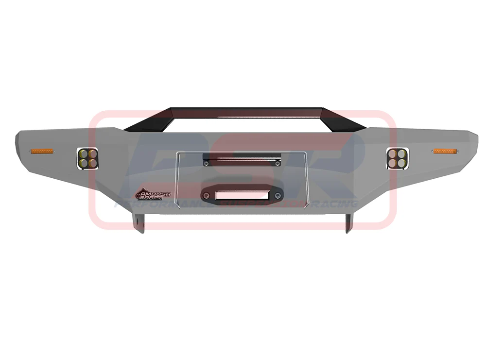 Nissan PATROL (1989-2016) GQ - GU GU Series 1-2-3 Ambush Sheet Metal Hoop Bullbar - Image 3