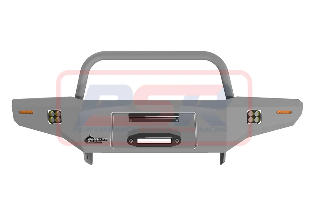 Nissan PATROL (1989-2016) GQ - GU GU Series 1-2-3 Ambush Single Hoop Bullbar - Image 2