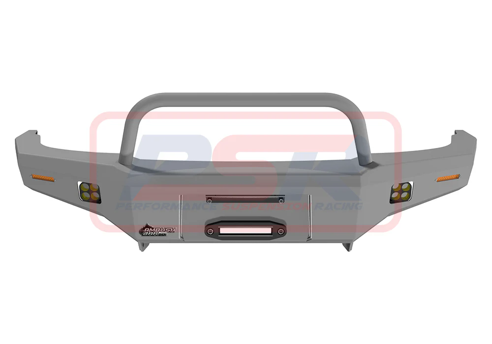 Nissan PATROL (1989-2016) GQ - GU GU Series 1-2-3 Ambush Single Hoop Bullbar - Image 3