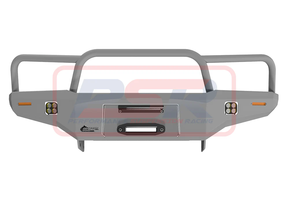 Nissan PATROL (1989-2016) GQ - GU GU Series 1-2-3 Ambush Triple Hoop (Angry Eye) Bullbar - Image 4