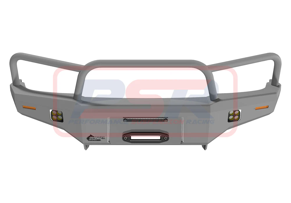Nissan PATROL (1989-2016) GQ - GU GU Series 1-2-3 Ambush Triple Hoop (Angry Eye) Bullbar - Image 5