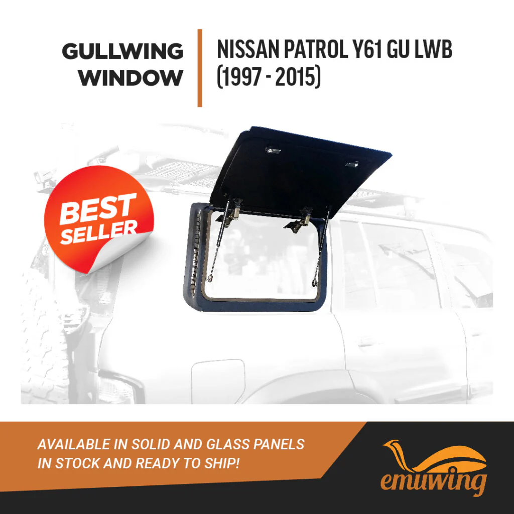 Nissan Patrol (1997-2005) GU - Emu Wing Window Vehicle Access - Image 9
