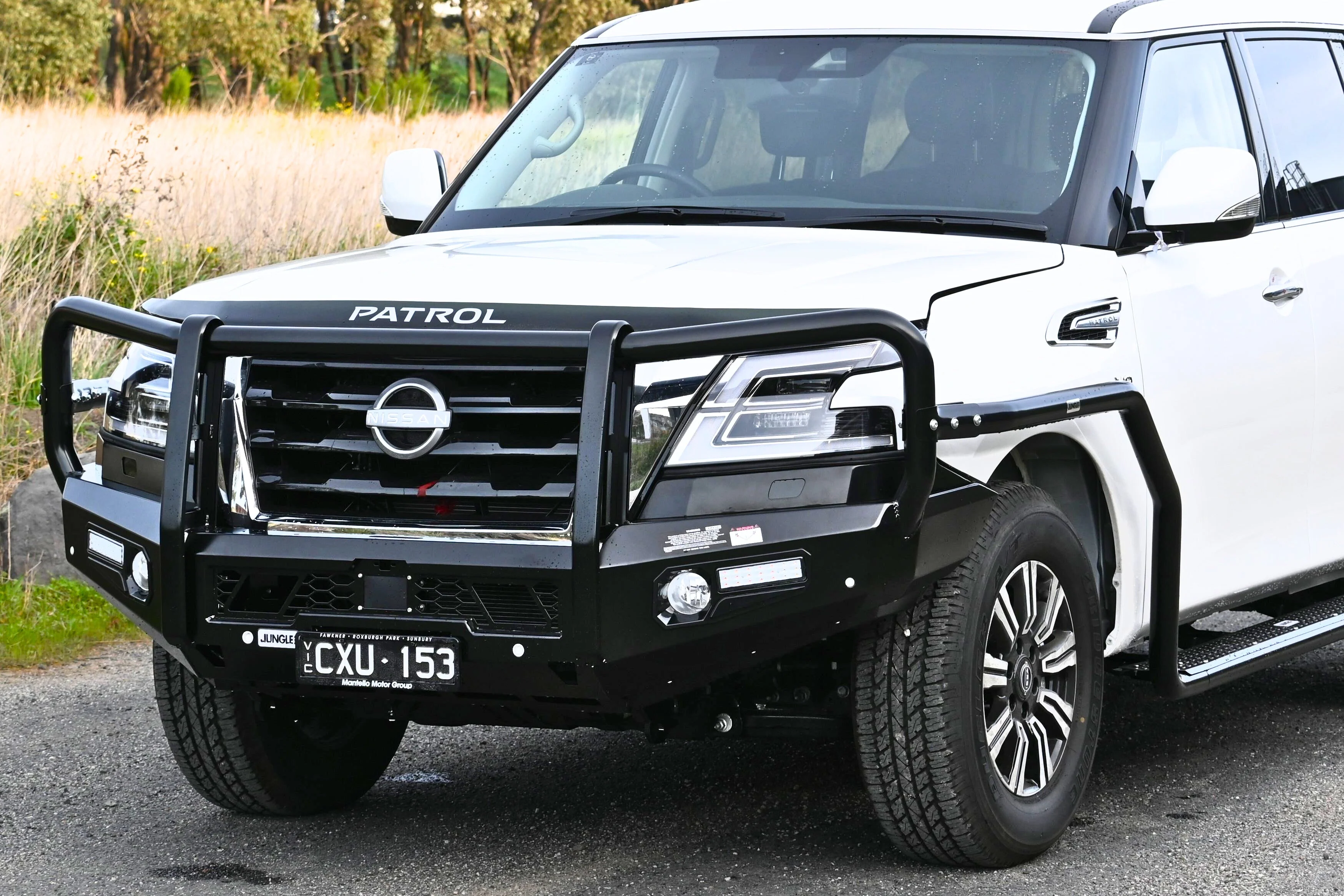 Nissan Patrol (2019-2025) Series 5 Jungle 4x4 Commercial Y62 Bull Bar - Image 2
