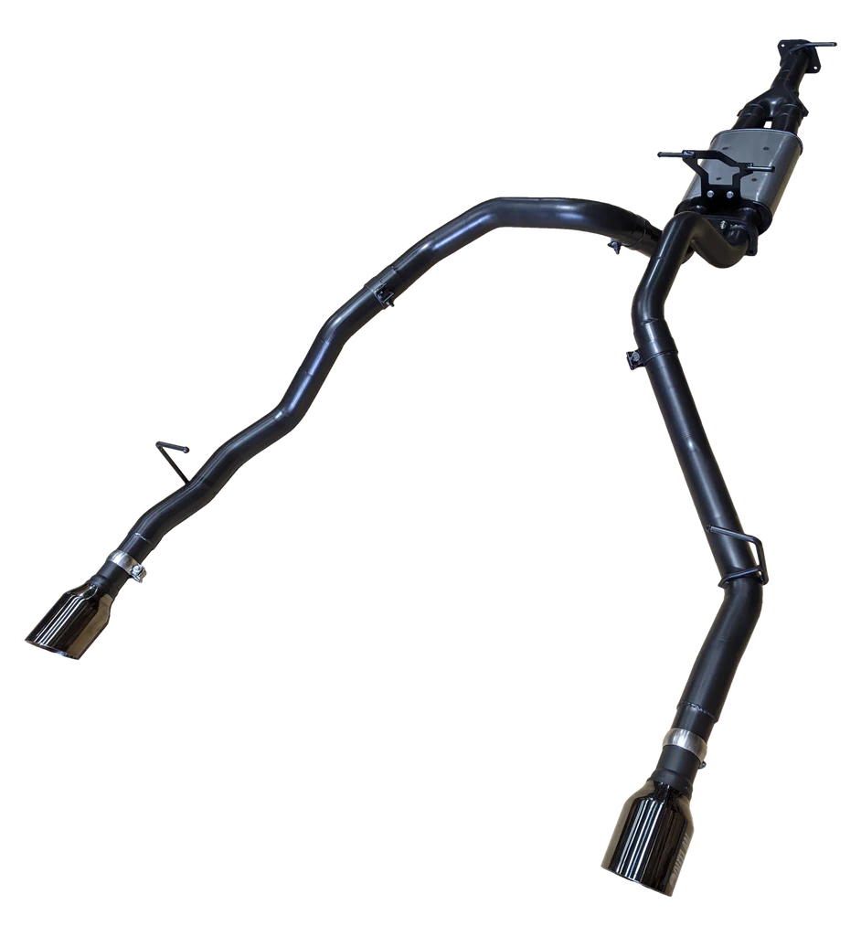RAM DT 1500 (2019-2022) Catback Exhaust System (Shadow Chrome Tips)