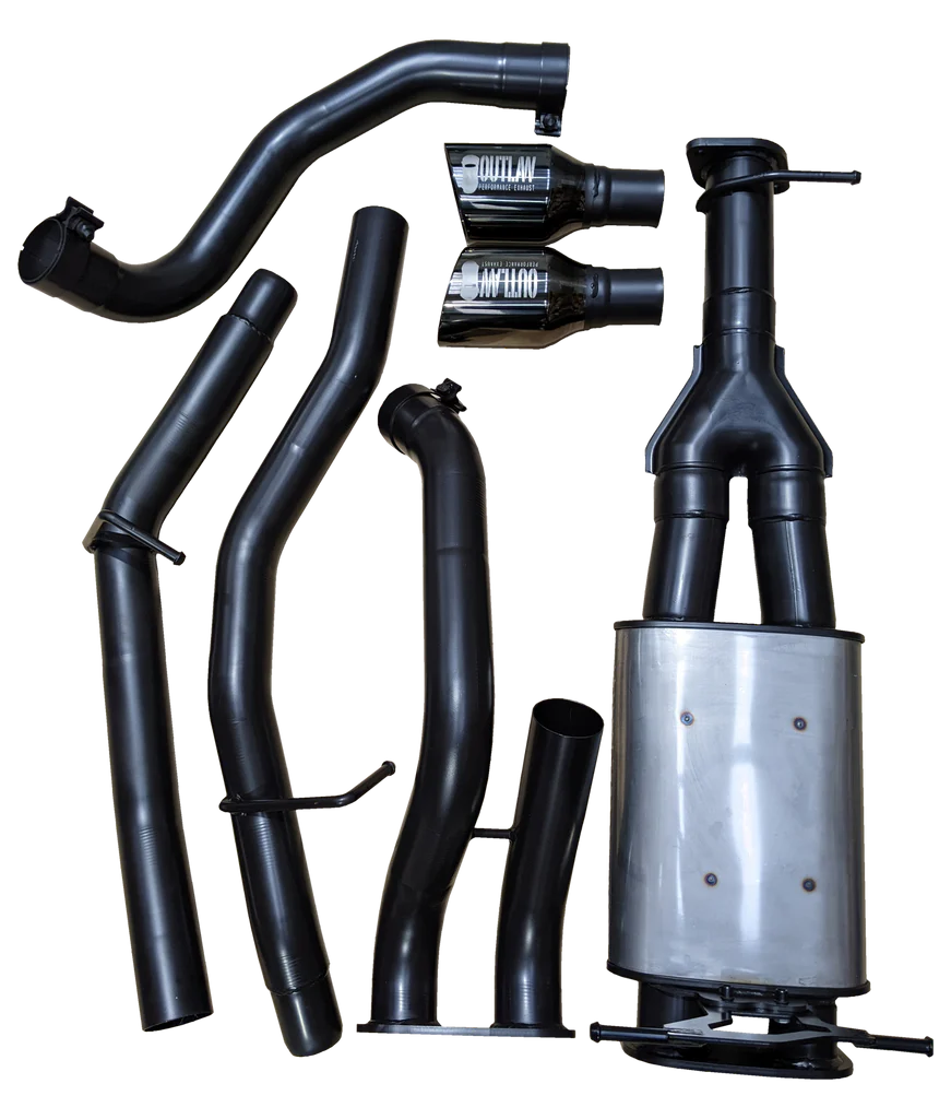 RAM DT 1500 (2019-2022) Catback Exhaust System (Shadow Chrome Tips) - Image 4