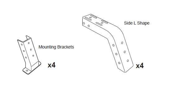 OZROO Tubrack Conversion Kit - Full Height to/from Half Height - Image 2