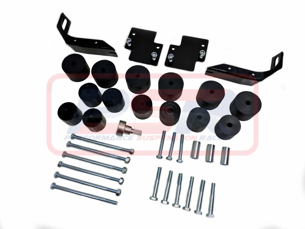 Isuzu D-Max (2012-2020) PSR D-MAX (Strut Front) 2" Body Lift Dual Cab (WITH TUB)