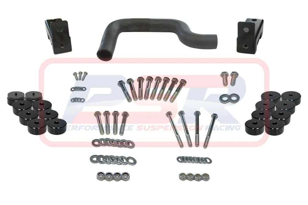 Mazda BT50 (2021-2026) PSR / PK Ranger 1" Body Lift Kit (Dual Cab with Tub)