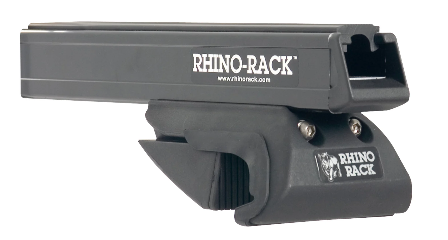 Toyota Rav4 (2006-2012) ACA33R 4dr SUV With Roof Rails Heavy Duty CXB Black 2 Bar Roof Rack JA0494 Rhino Rack