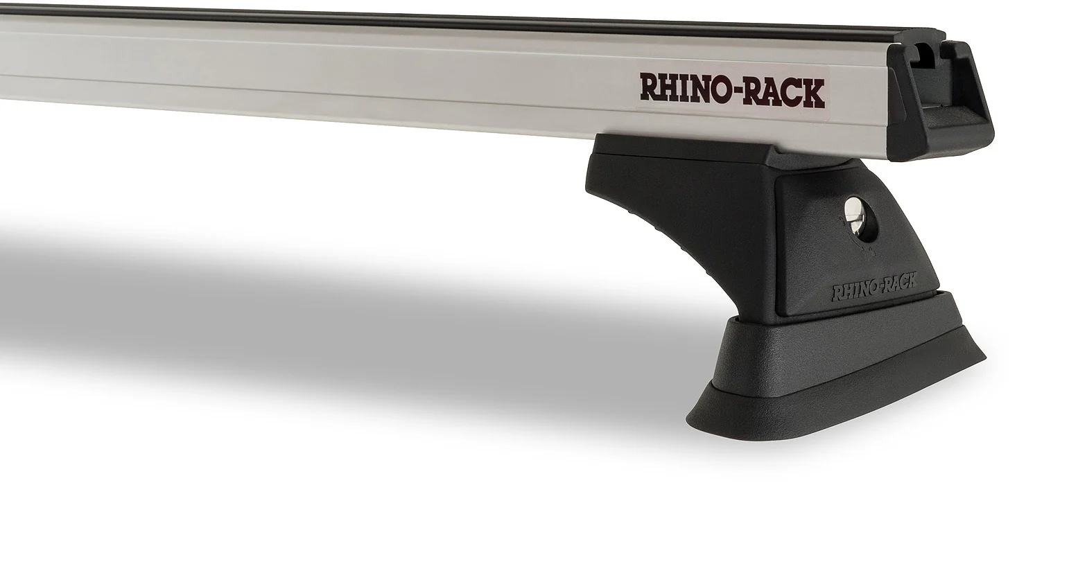 Toyota Hiace (2019-20) SLWB Gen 6 2dr Van 19 Heavy Duty RCH Silver 3 Bar Roof Rack JC-01310 Rhino Rack