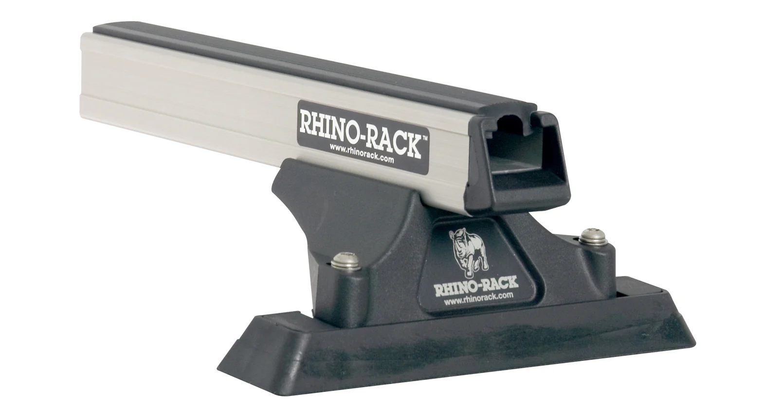 Mitsubishi Pajero (1991-2000) NH - NL 4dr 4WD SWB Heavy Duty RFMPS Silver 2 Bar Roof Rack JA0561 Rhino Rack