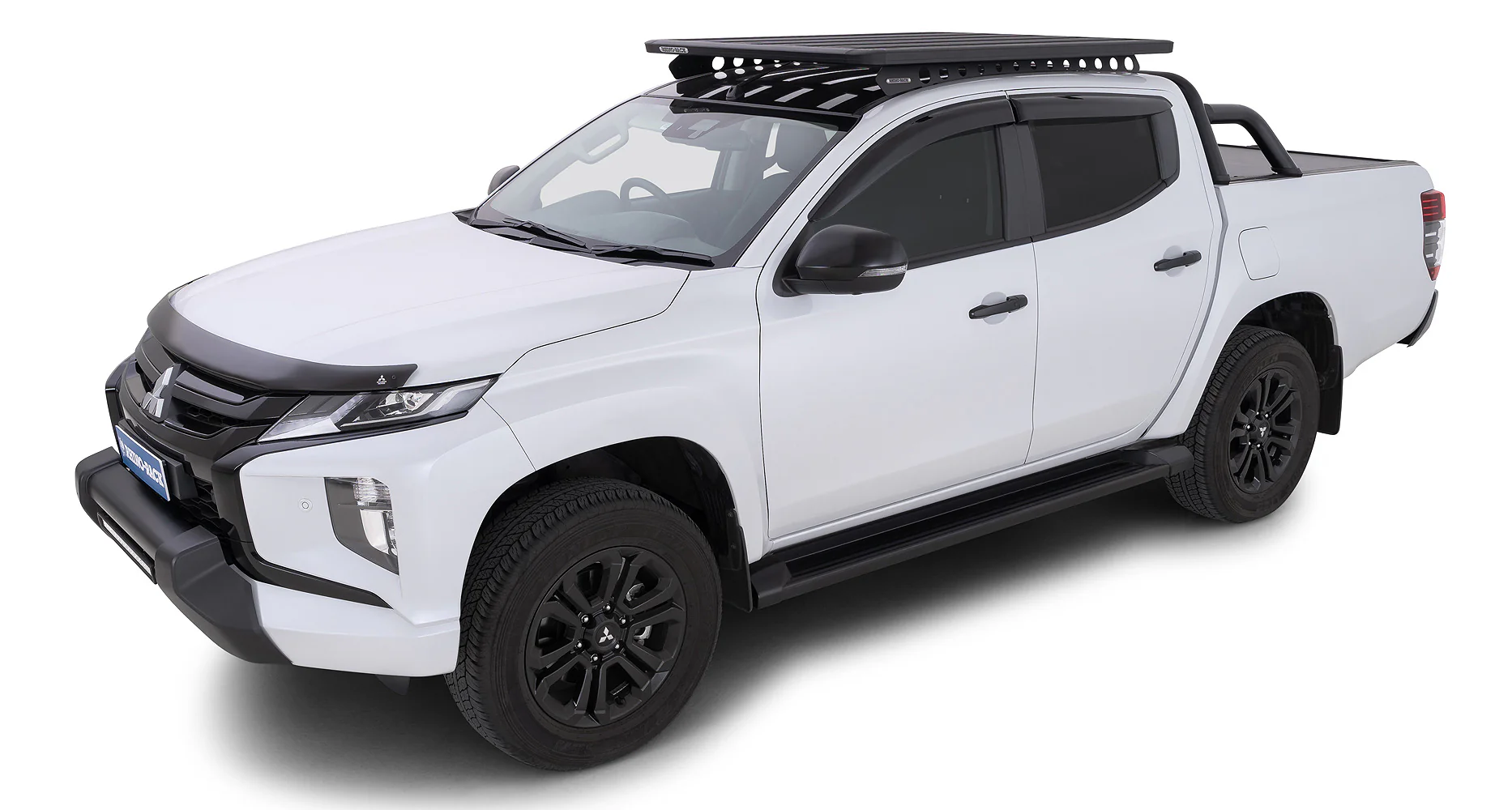 Mitsubishi Triton (2015-2023) Gen5 Pioneer Platform (1528mm x 1236mm) with Backbone JB1031 Rhino Rack