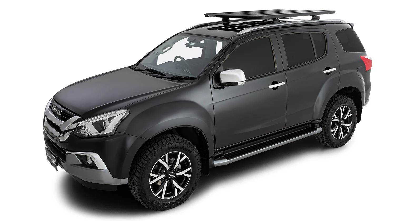 Isuzu MU-X (2013-2021) Gen1, LS-T 5dr SUV With Roof Rails 13 to Pioneer Platform (1528mm x 1236mm) with RCL Legs JB1040 Rhino Rack