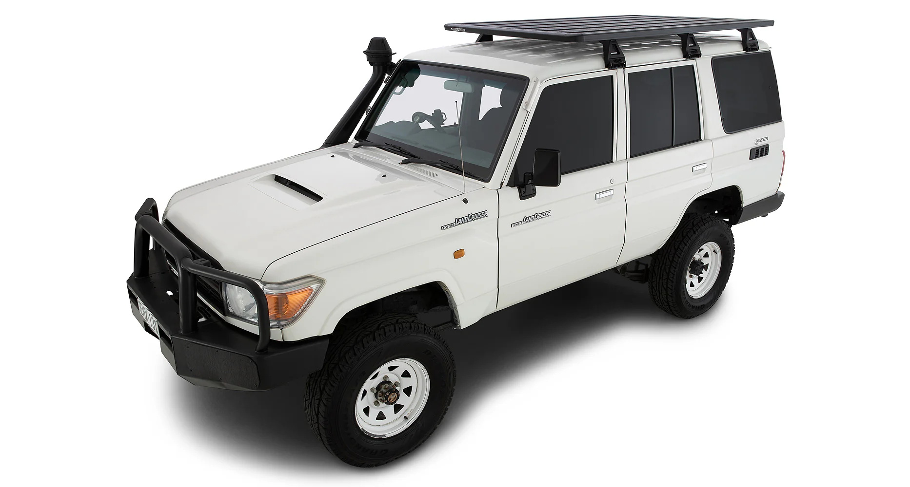 Toyota LandCruiser (2007-2023) 76 Series 4dr 4WD Pioneer Platform (2128mm x 1426mm) with RL Legs JB1312 Rhino Rack