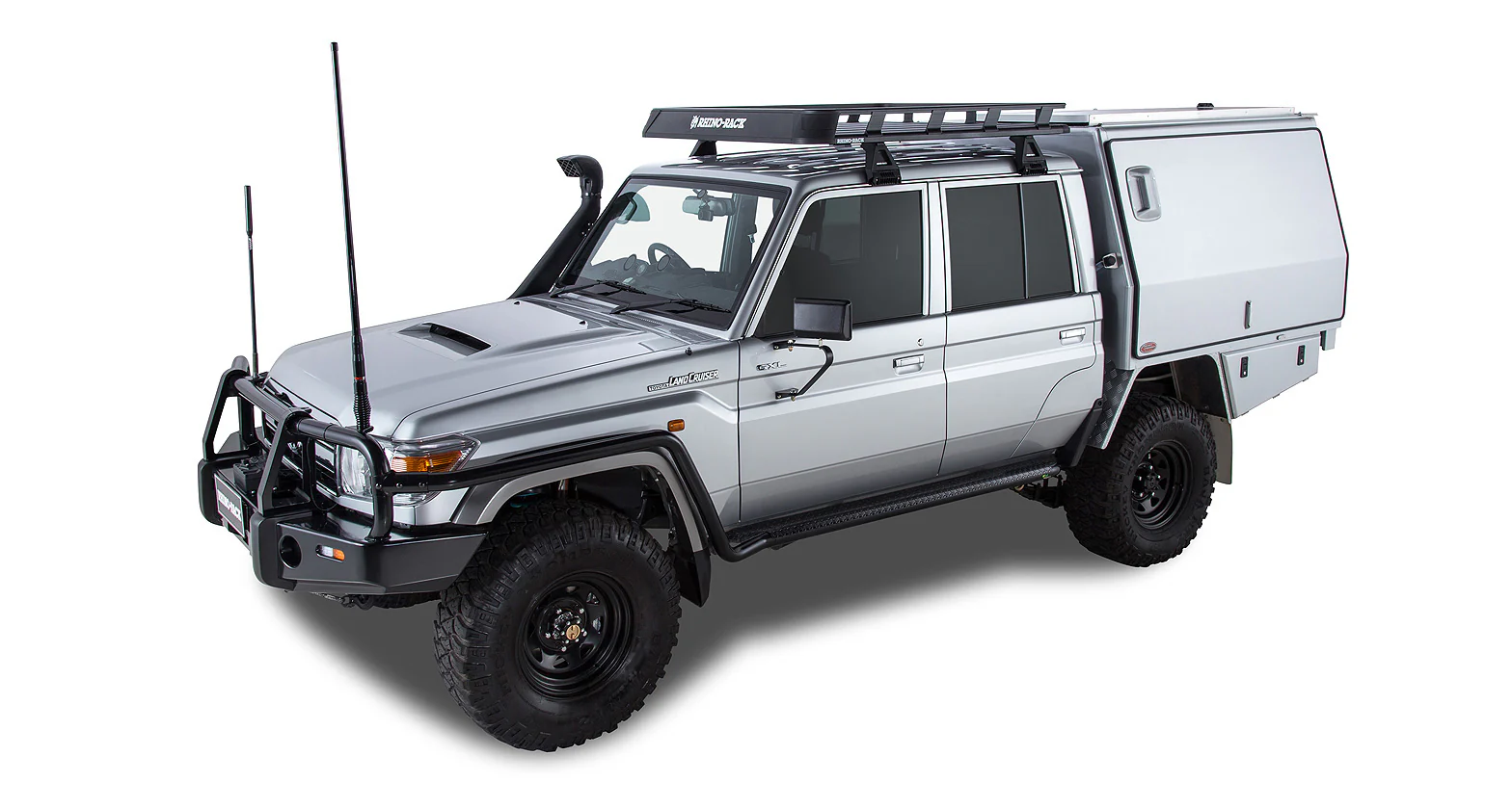 Toyota LandCruiser (2007-2023) Toyota LandCruiser 79 Series (2007-2023)Pioneer Tray (1400mm x 1280mm) JA5819 Rhino Rack