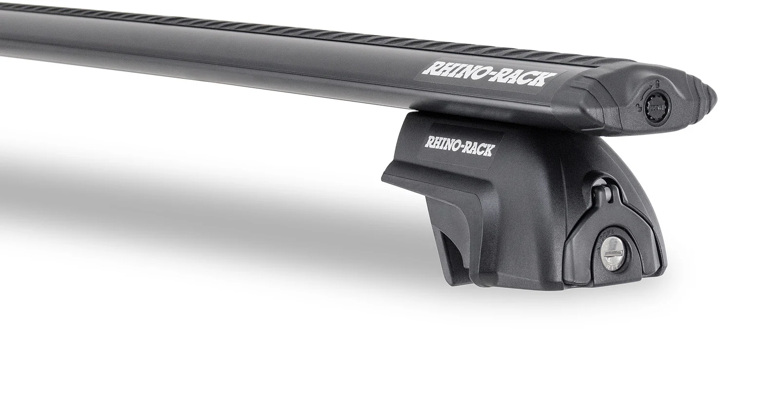 Volkswagen Touareg (2003-2011) 7L 4dr SUV With Roof Rails Vortex SX Black 2 Bar Roof Rack JA5993 Rhino Rack