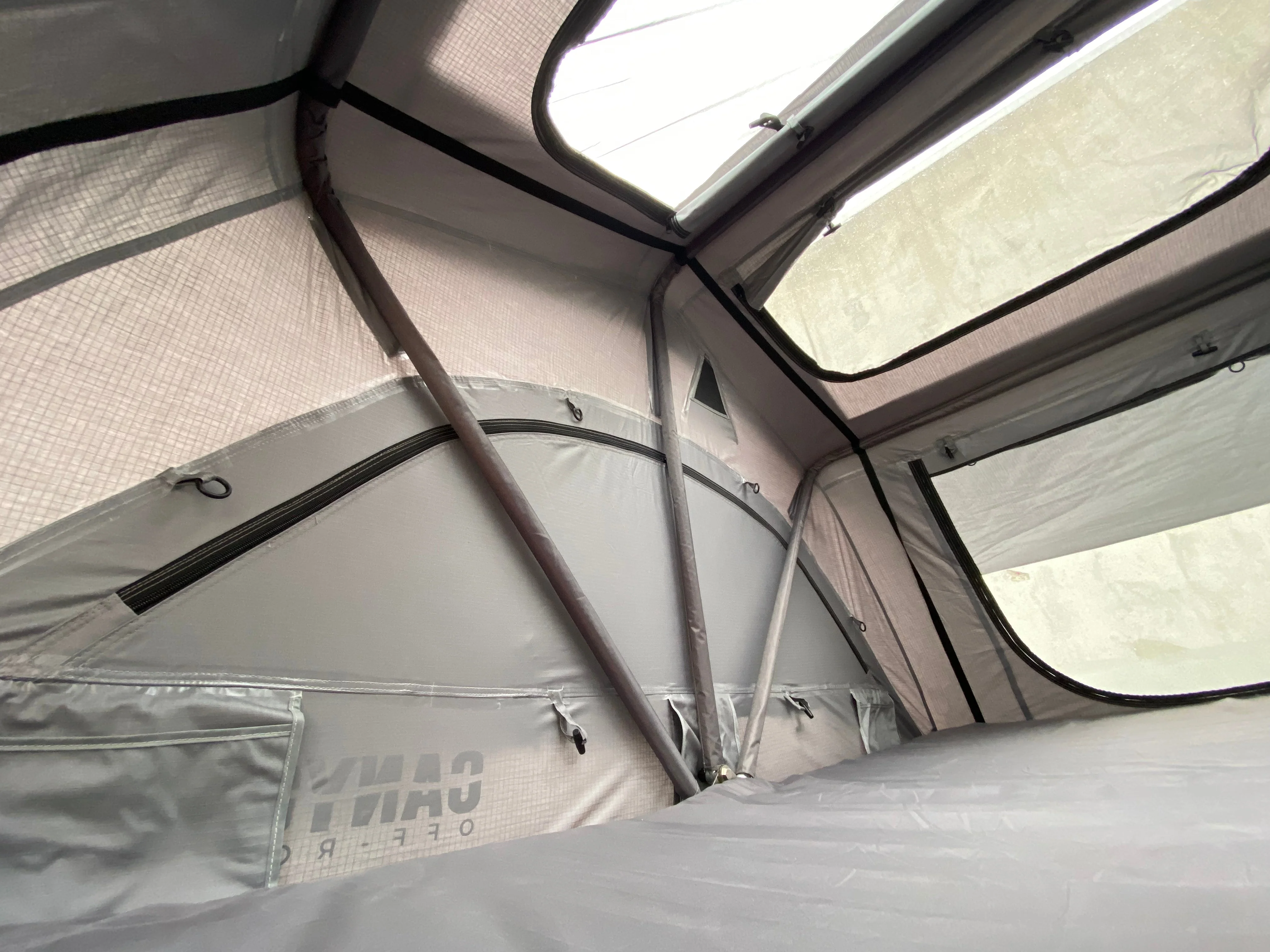 Rooftop Tent & Tubrack Package - 2 Person Soft Shell Tent (PANORAMA Long Style) - Image 6