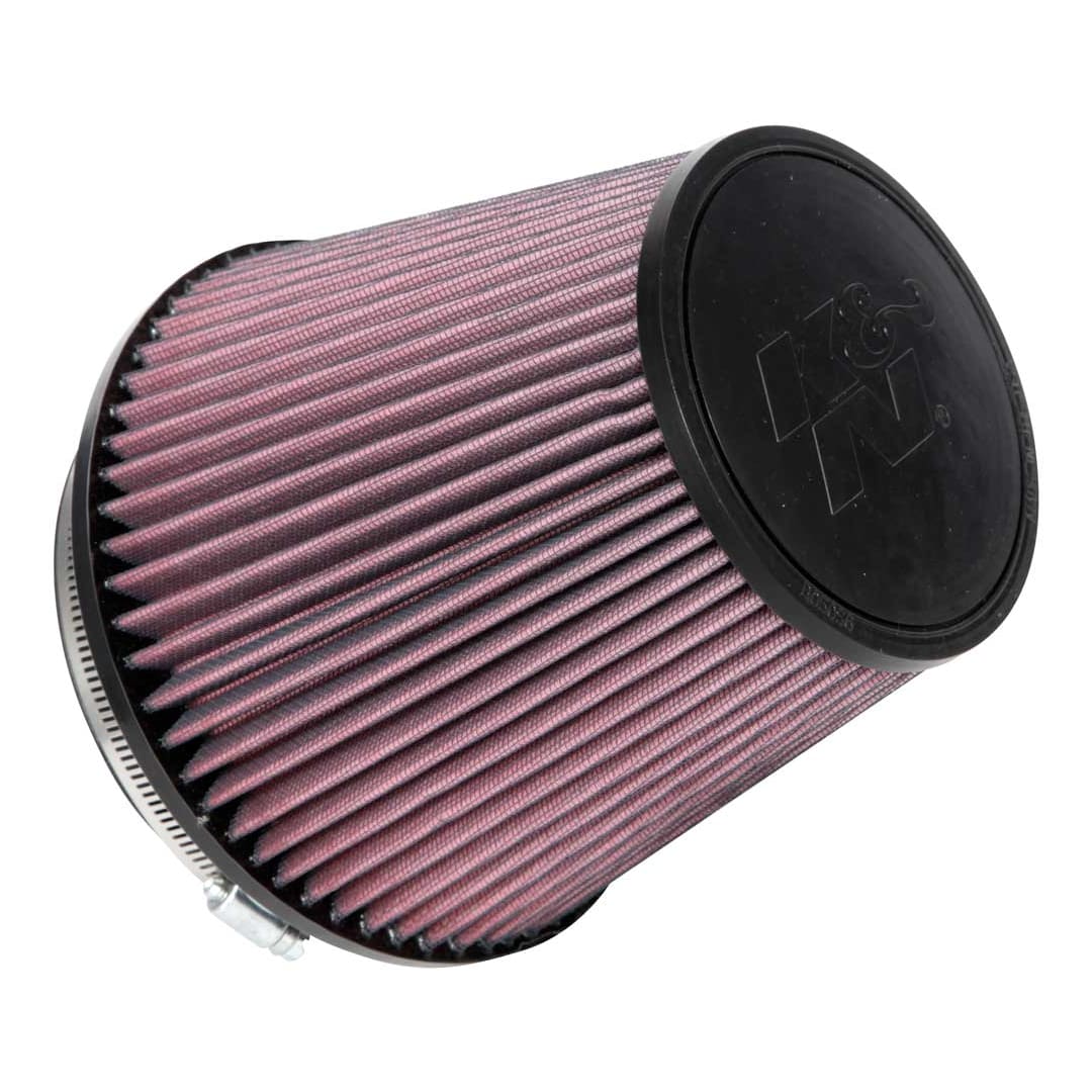K&N RU-1042 Universal Clamp-On Air Filter - 6" Flange, 7.5" Base, 5" Top, 6.5" Height -SALE