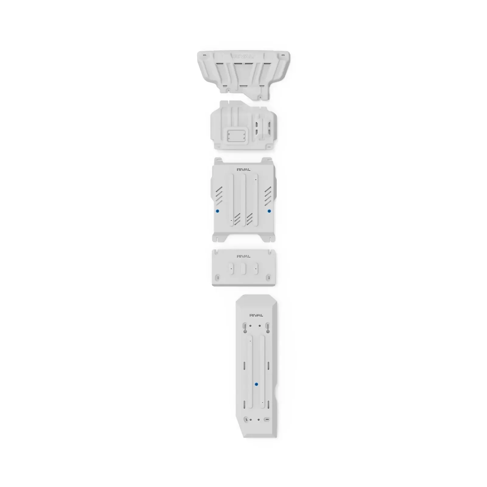 Ford Everest (2022-2026)  Next Gen 2022 Set of 5 Aluminum Bash Plates