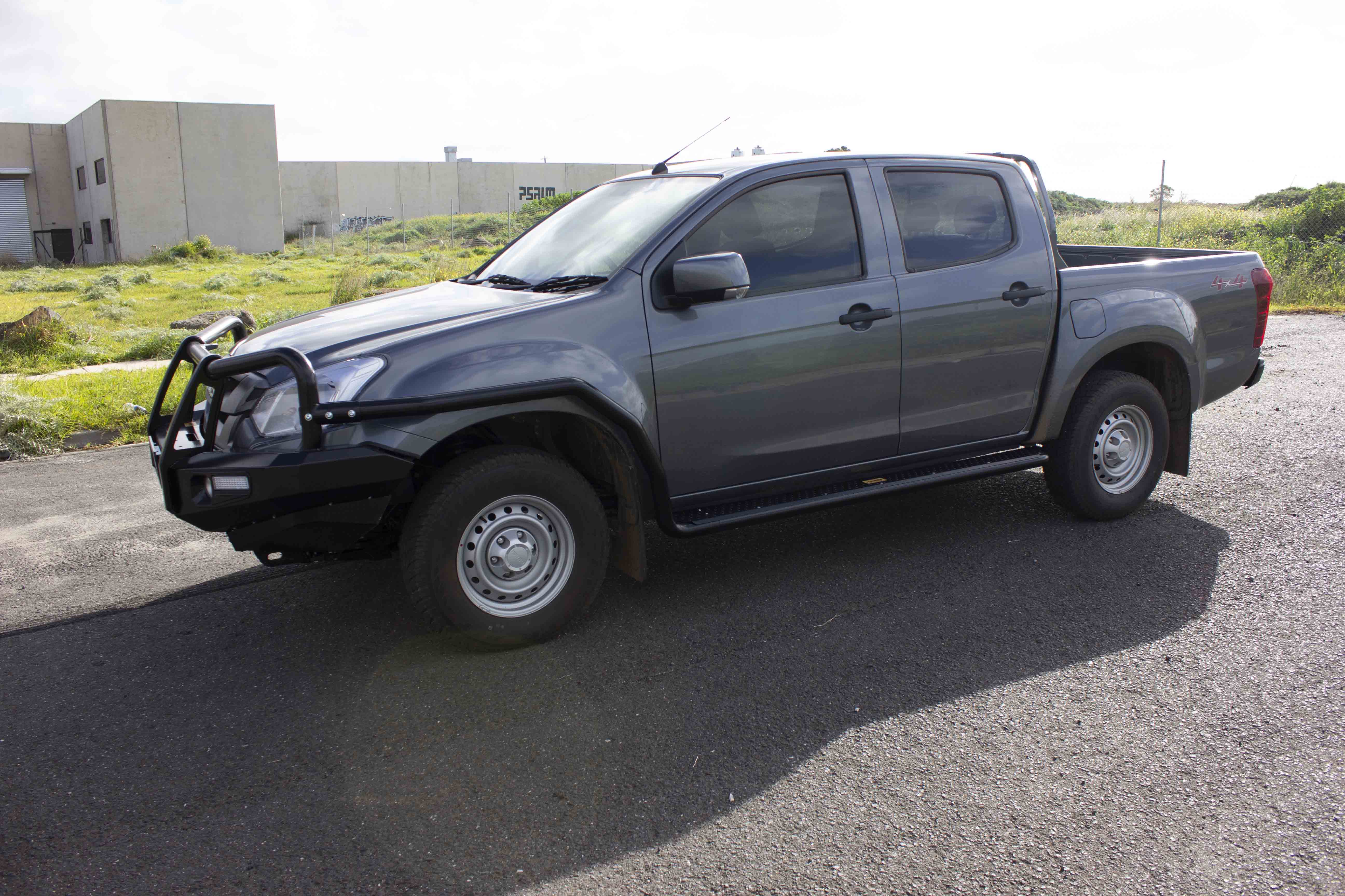 Isuzu D-MAX (2016-2019) Jungle 4x4 Commercial Side Rails