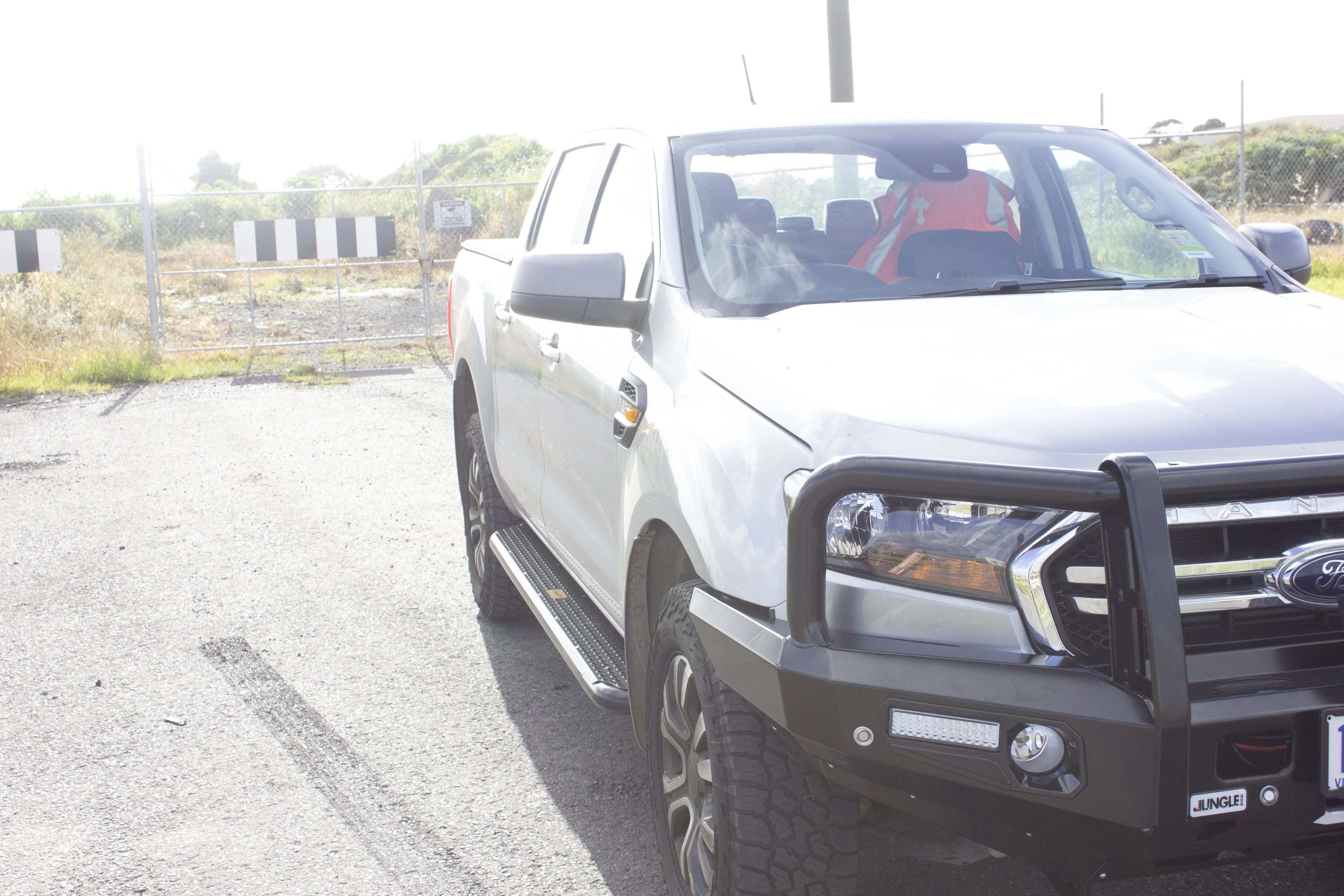 Ford Ranger (2015-2021) PX Series Jungle 4x4 Side Steps - Image 2